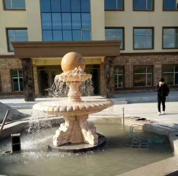 风水球喷泉